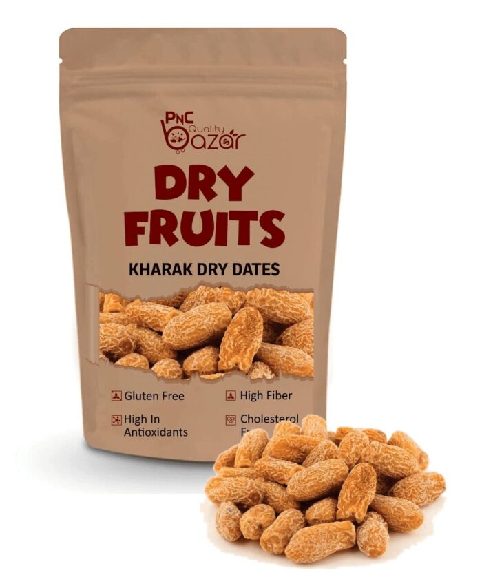 Dry Fruits Dates Dry Yellow/Cutting Chuara Exotic Quality (Gold), 500Gm