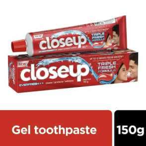 Closeup Everfresh+ Anti-Germ Red Hot Gel Toothpaste 150 g