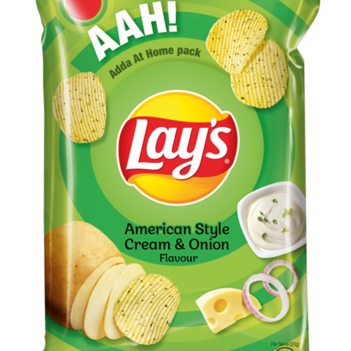 Lay's American Cream & Onion Potato Chips   67 g