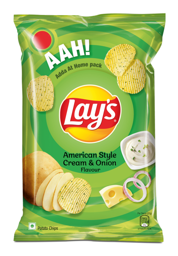 Lay's American Cream & Onion Potato Chips   67 g