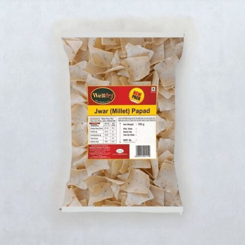 Wellfry Jawar (Millet) Papad 150 gm