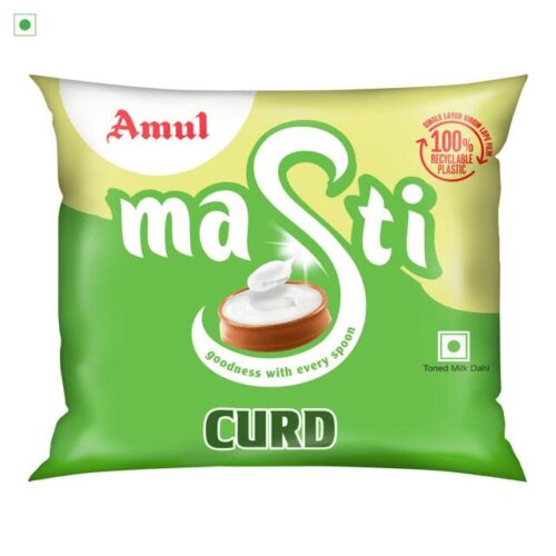 Amul Masti Curd Pouch 400gm