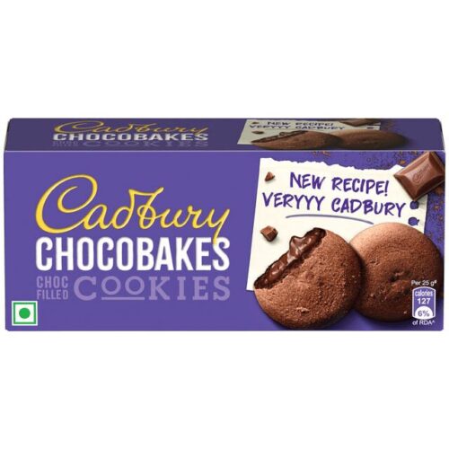 Cadbury Chocobakes ChocFilled Cookies 75 g