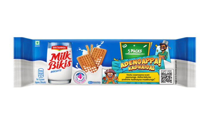 Britannia Milk Bikis Biscuit   500 g