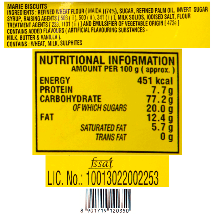 Parle Marie Biscuit   800 g - Image 3