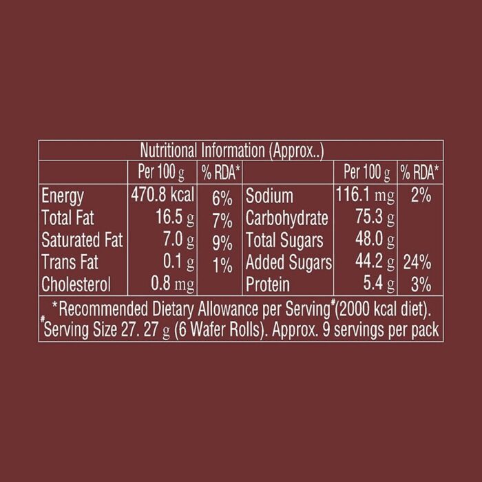 Dukes Waffy Chocolate Wafer Rolls 250 g - Image 3