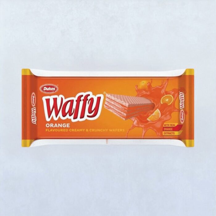 Dukes Waffy Orange Wafers   60 g
