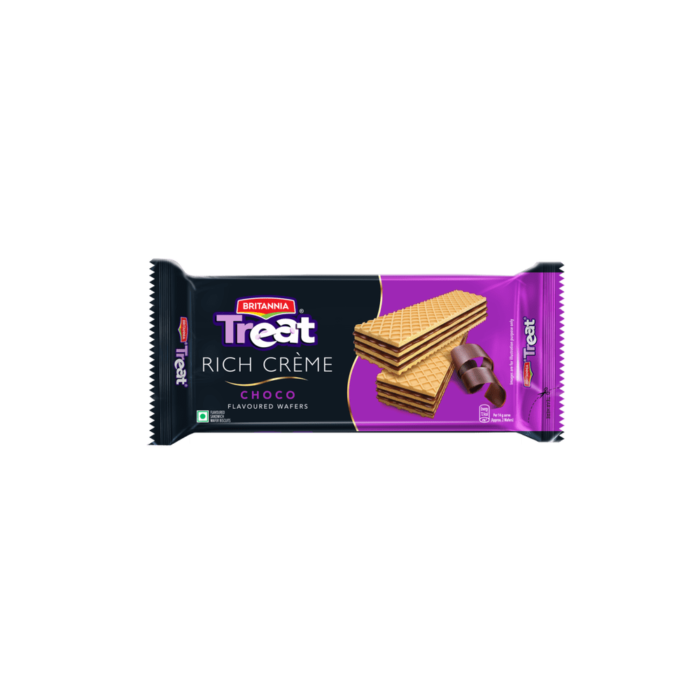 Britannia Treat Rich Crème Choco Flavoured Wafers  55 g