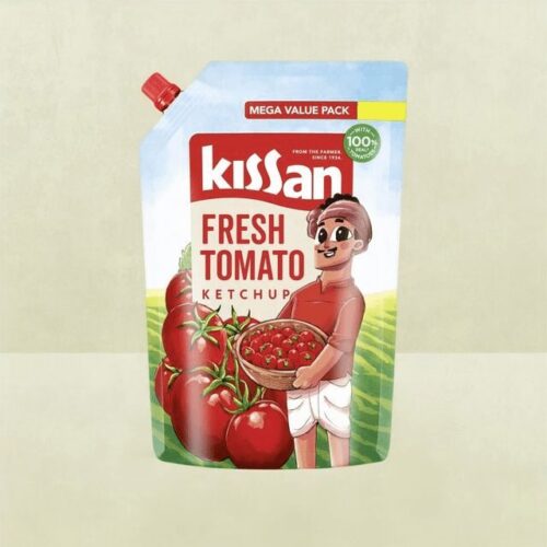 Kissan Fresh Tomato Ketchup DOY Net Qty: 1.1 kg
