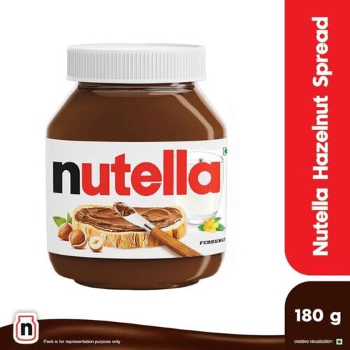 Nutella Hazelnut Spread with Cocoa Net Qty: 180 g