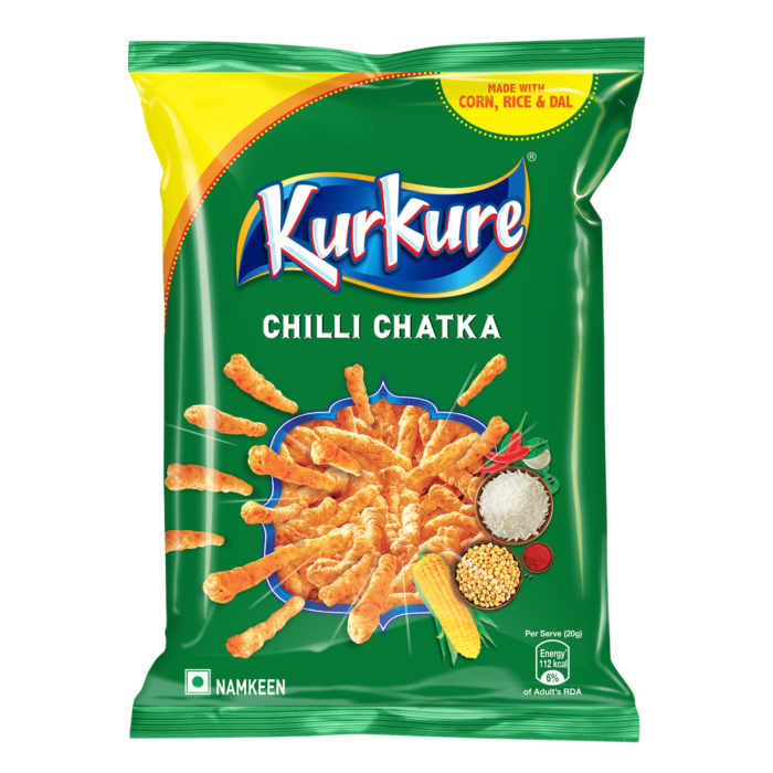Kurkure Red Chilli Chataka Chips   68 g