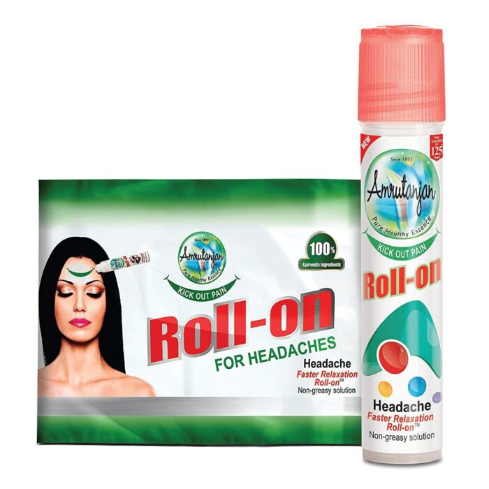 Amrutanjan Headache Pain Relieving Roll On