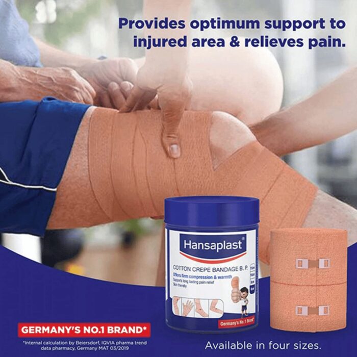 Hansaplast Crepe Bandage (8 cm X 4 m) - Image 2