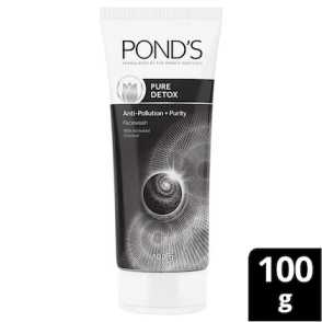 Pond's Pure Detox Anti-Pollution Purity Face Wash with Activated Charcoal 100 g